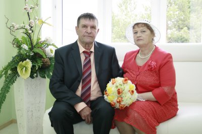 Золотая свадьба супругов Буряк прошла 1 июня