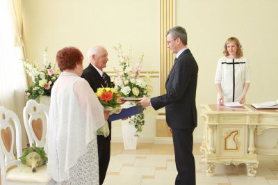 4 июля 2013 года Супруги Волковы Виктор Федорович и Алевтина Федоровна отметили свой золотой юбилей!