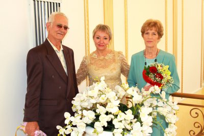 27 августа 2013 года отпраздновали золотой юбилей супруги Павленко Лев Яковлевич и Людмила Александровна