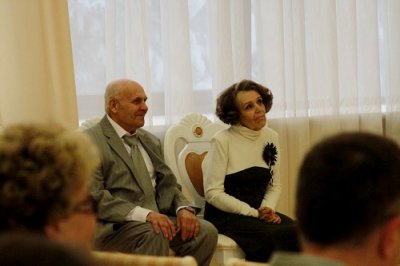 28 января во Дворце торжеств праздновали свой золотой юбилей,супруги Заложных Юрий Павлович и Людмила Павловна!