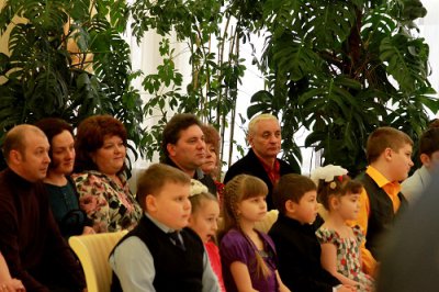 30 января 2014 года во Дворце торжеств, отпраздновали свой изумрудный юбилей, супруги Копаневы Виктор Павлович и Мина Викторовна.