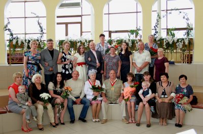 08 июля 2014 года во Дворце торжеств, отпраздновали свой золотой юбилей, супруги Пугачевы Анатолий Васильевич и Лариса Константиновна!