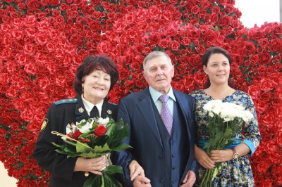 3 октября 2014 года во Дворце торжеств, отпраздновали свой золотой юбилей, супруги Вагины Юрий Петрович и Ольга Никитична!