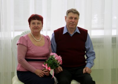 12 ноября во Дворце торжеств праздновали свой золотой юбилей, супруги  Петренко Николай Павлович и Анна Викторовна!