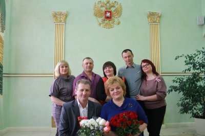 30 января 2016 года во Дворце торжеств отпраздновали свой жемчужный юбилей супруги Ященко Александр Степанович и Римма Михайловна