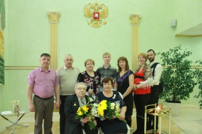 25 февраля отпраздновали свой золотой юбилей супруги Циреньщиковы Георгий Борисович и Александра Сергеевна