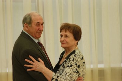 05 мая 2016 года во Дворце торжеств отпраздновали свой изумрудный юбилей супруги Павлович Петр Михайлович и Вера Ивановна