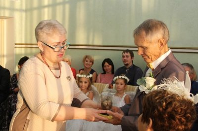 14 октября 2017 года отметили золотой юбилей супруги Скуратовы