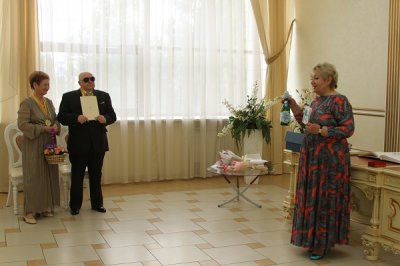 05 июня 2018 года во Дворце торжеств отметили золотой юбилей супруги Аверкины 
