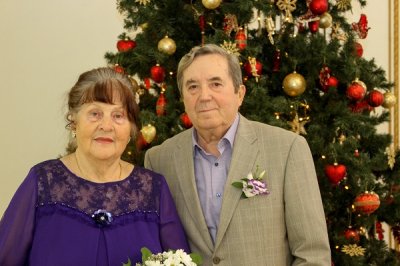 04 декабря 2018 года во Дворце торжеств отметили бриллиантовый юбилей супруги Гурины