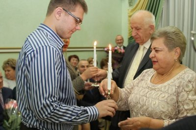 08 декабря 2018 года во Дворце торжеств отметили золотой юбилей супруги Константиновы. 