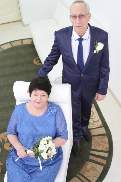12  декабря 2018 года во Дворце торжеств отметили золотой юбилей супруги Новиковы