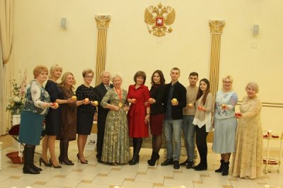 30 ноября отметили золотой юбилей супруги Поповы