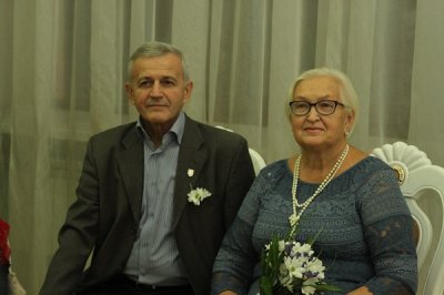 Сапфировый юбилей во Дворце торжеств отметили 2 ноября супруги Граматикополо