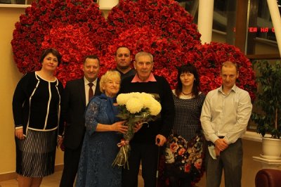 Золотой юбилей свадьбы  супругов Мироненко