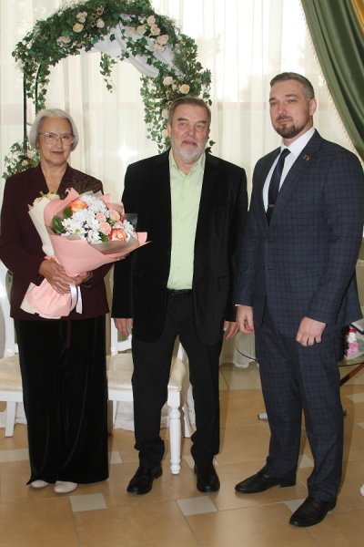 Золотой юбилей свадьбы Хомяковых