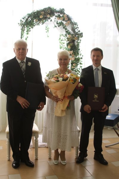Золотой юбилей свадьбы Славгородских
