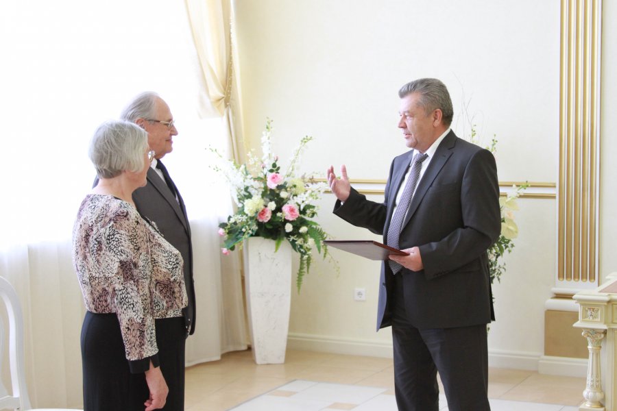 2 июля 2013 года состоялась золотая свадьба, Супруги Мовчан Борис Яковлевич и Анна Николаевна.