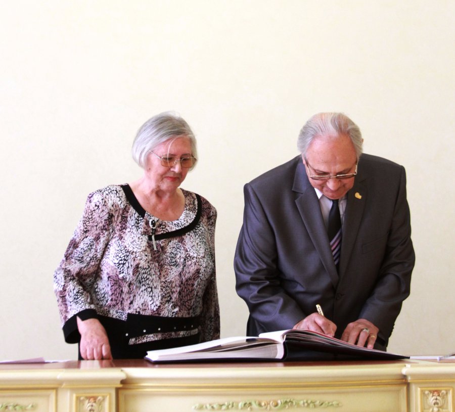 2 июля 2013 года состоялась золотая свадьба, Супруги Мовчан Борис Яковлевич и Анна Николаевна.