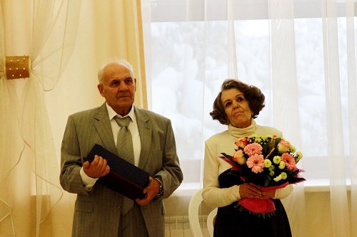 28 января во Дворце торжеств праздновали свой золотой юбилей,супруги Заложных Юрий Павлович и Людмила Павловна!