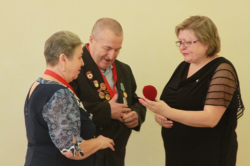 20 февраля во Дворце торжеств праздновали свой золотой юбилей,супруги Ахметзяновы Рахимзян Мухамедзянович и Римма Амировна!