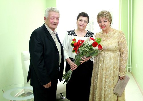 3 июня во Дворце торжеств праздновали свой золотой юбилей, супруги Араповы Александр Михайлович и Мария Георгиевна!