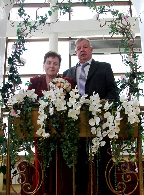1 июля во Дворце торжеств праздновали свой золотой юбилей, супруги Лыхины Николай Дмитриевич и Любовь Константиновна!