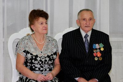 18 ноября во Дворце торжеств праздновали свой золотой юбилей, супруги Евграшкины  Эдуард Константинович и Лидия Васильевна!
