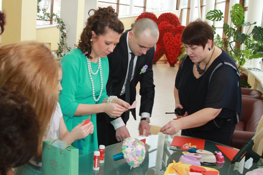 14 февраля Дворец торжеств отпраздновал день Святого Валентина