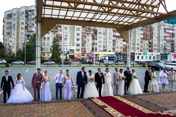 Массовая регистрация браков