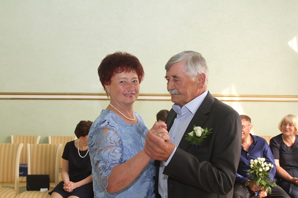 21 июля 2017 года  отметили сапфировый юбилей супруги Гневановы