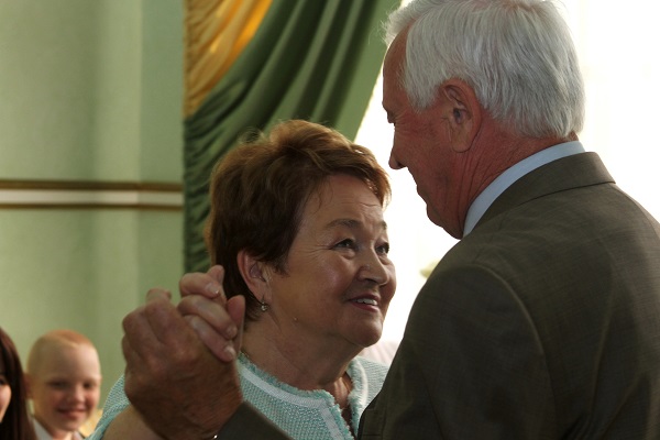 22 июля 2017 года отметили золотой юбилей супруги Левицкие