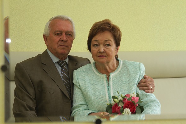 22 июля 2017 года отметили золотой юбилей супруги Левицкие