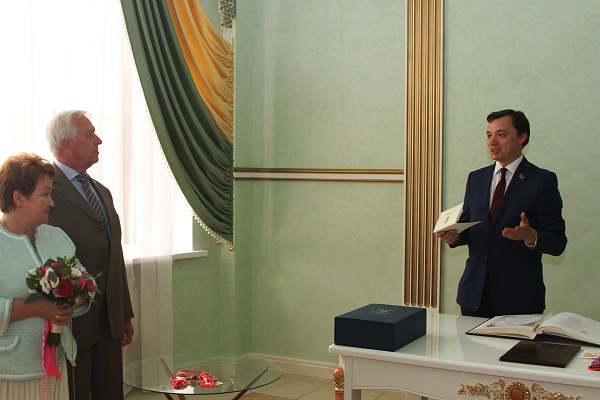 22 июля 2017 года отметили золотой юбилей супруги Левицкие