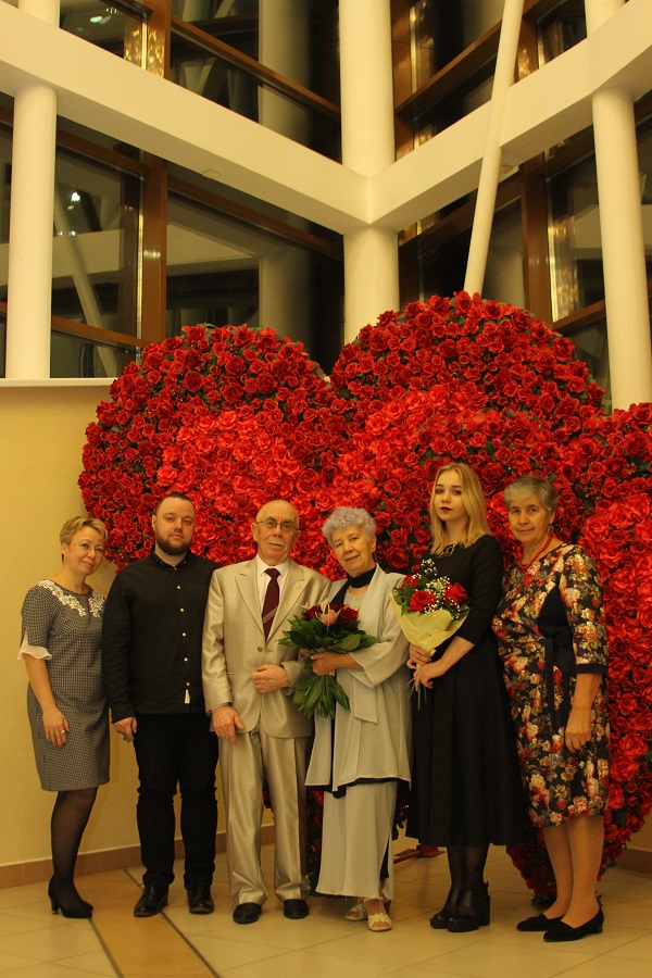 07 ноября 2017 года золотой юбилей отметили супруги Чечерины