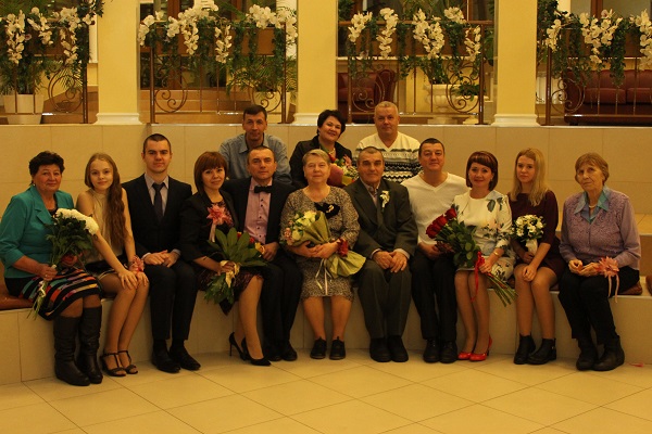 17 ноября 2017 года отметили золотой юбилей супруги Бандура