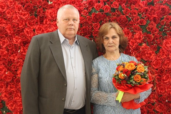 30 мая 2018 годаво Дворце торжеств отпраздновали золотой юбилей супруги Малышкины