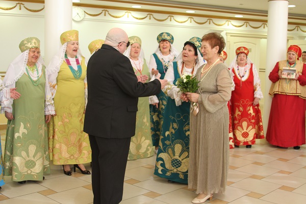 05 июня 2018 года во Дворце торжеств отметили золотой юбилей супруги Аверкины 