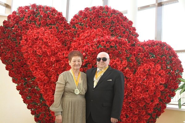 05 июня 2018 года во Дворце торжеств отметили золотой юбилей супруги Аверкины