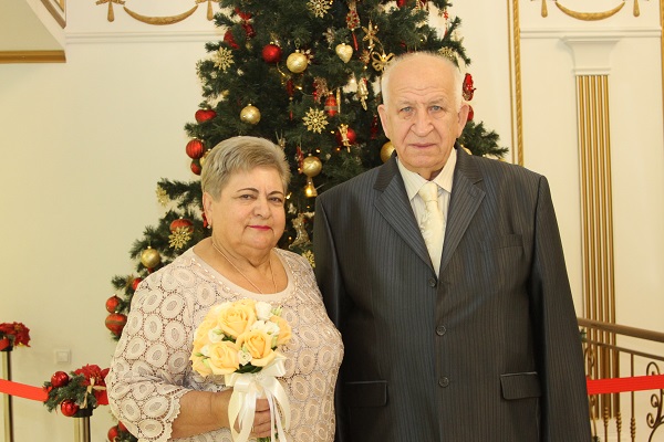 08 декабря 2018 года во Дворце торжеств отметили золотой юбилей супруги Константиновы. 