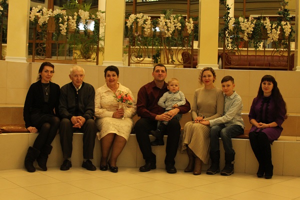 18 января 2019 года во Дворце торжеств отметили золотой юбилей супруги  Коваленко