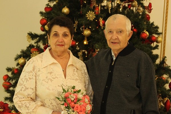 18 января 2019 года во Дворце торжеств отметили золотой юбилей супруги  Коваленко
