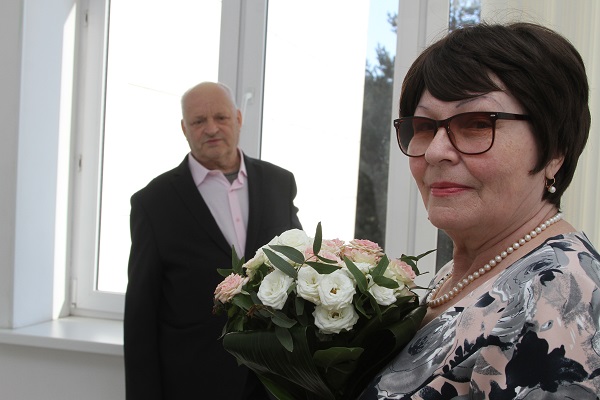 26 апреля во Дворце торжеств отметили золотой юбилей супруги Снегиревы