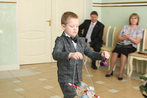 26 апреля во Дворце торжеств отметили золотой юбилей супруги Снегиревы