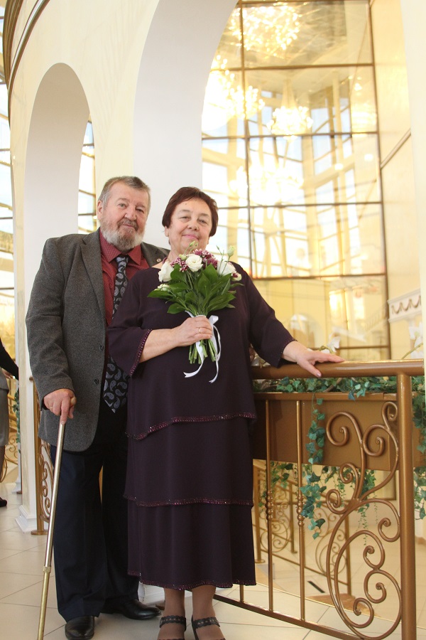 Золотой юбилей 21.09.2019 года во Дворце торжеств  супругов  Шулика