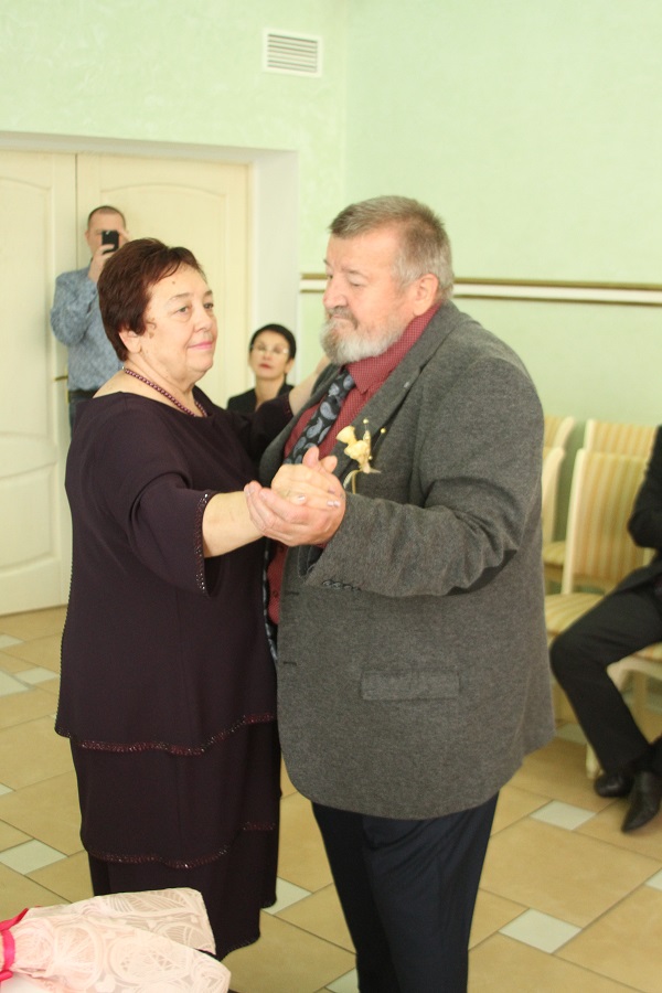 Золотой юбилей 21.09.2019 года во Дворце торжеств  супругов  Шулика