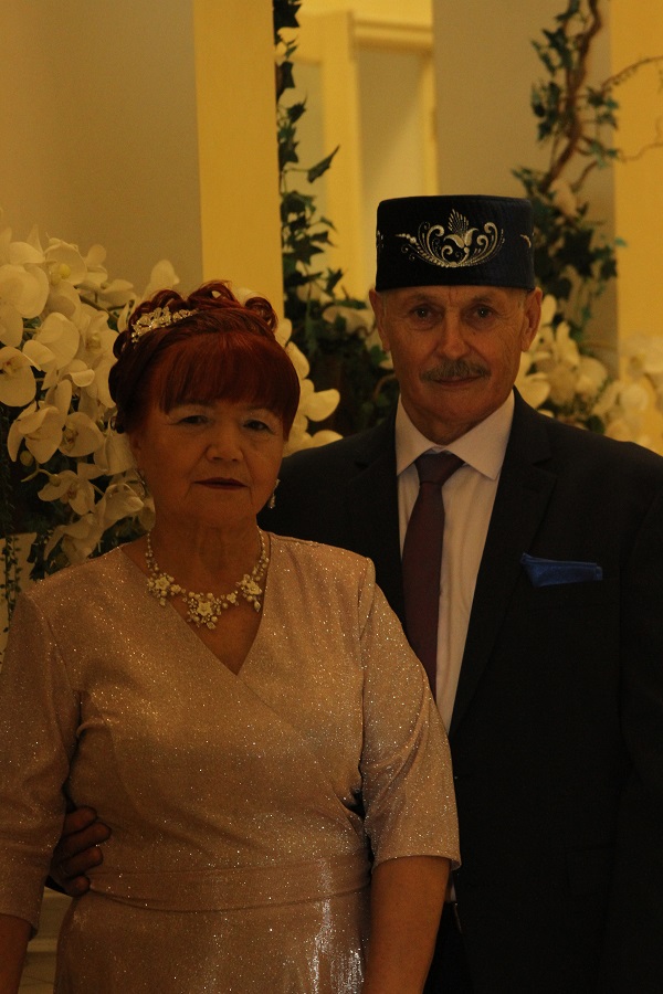 18.10.19 года во Дворце торжеств отметили золотой юбилей свадьбы супруги Закетдиновы 