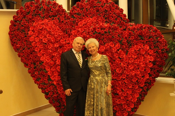 30 ноября отметили золотой юбилей супруги Поповы