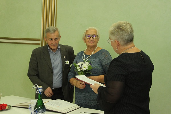 Сапфировый юбилей во Дворце торжеств отметили 2 ноября супруги Граматикополо