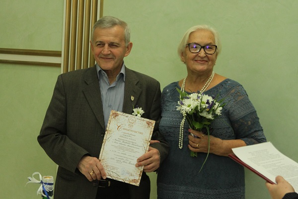 Сапфировый юбилей во Дворце торжеств отметили 2 ноября супруги Граматикополо